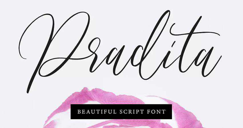 Pradita Script Font