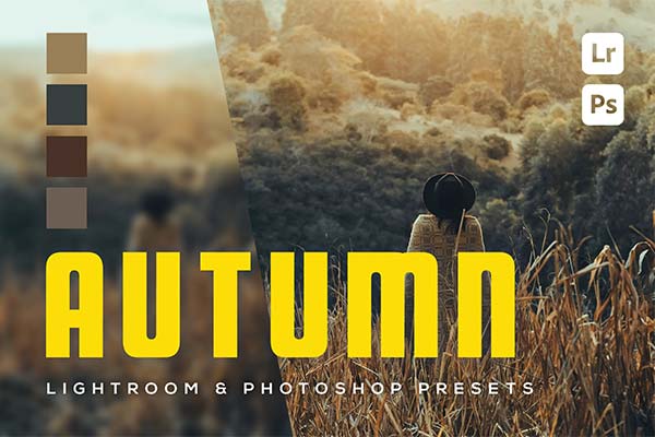 6 Autumn Lightroom and Photoshop Presets