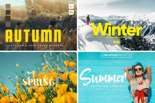 20+ Seasonal Lightroom Presets & LUTs for Photographers