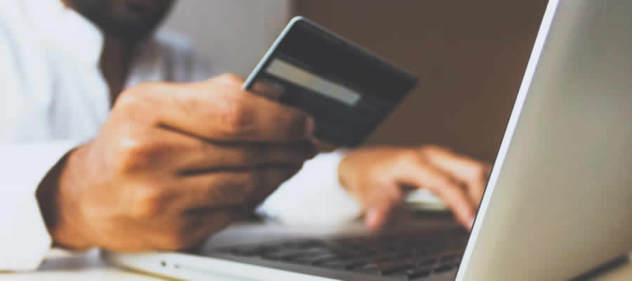 shopping online payment options credit cards