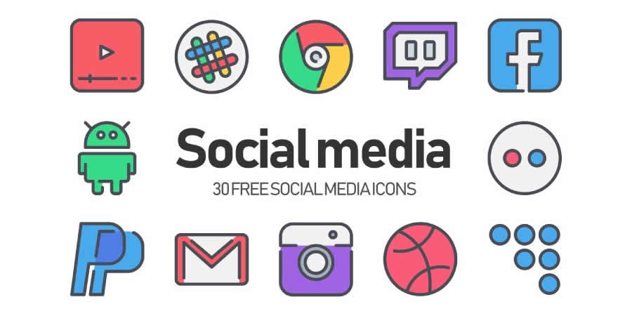 3D Social Media Icons Pack