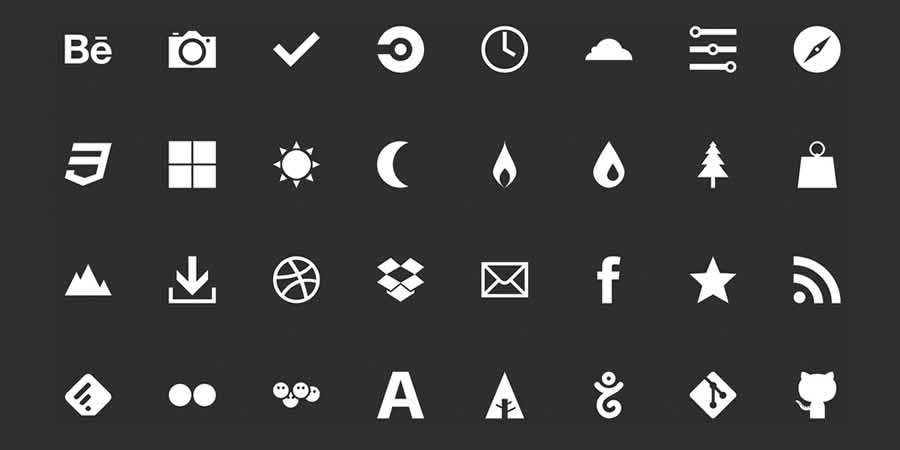 Drawic High-Resolution Social Media Icons