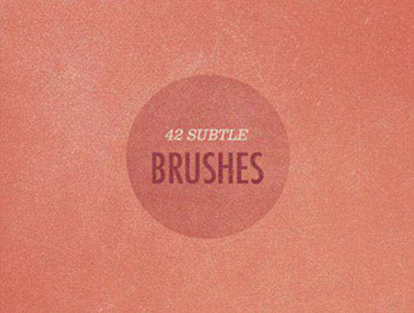 Grunge soft subtle textured free photoshop brush pack set adobe