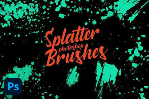 25+ Free Ink, Paint & Blood Splatter Photoshop Brush Sets