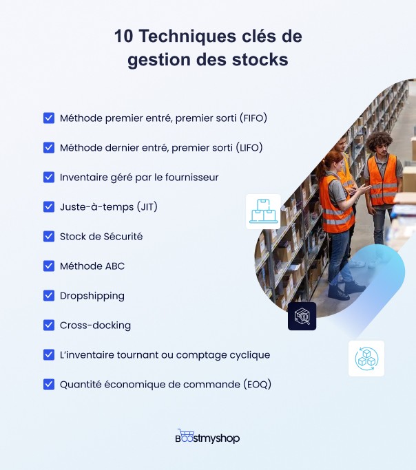 Techniques gestion des stocks Boostmyshop myFulfillment