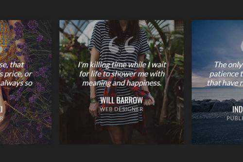 8 CSS & JavaScript Snippets for Creating Testimonial UIs