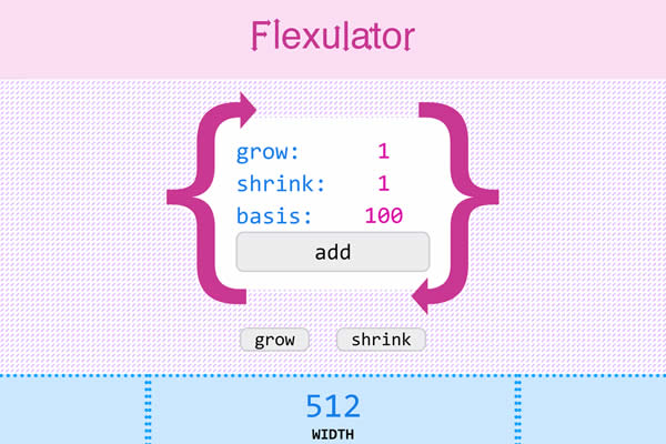 Flexulator Tiny CSS Tools for Web Designers