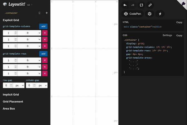 Grid Layoutit Tiny CSS Tools for Web Designers