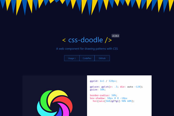 CSS-Doodle Tiny CSS Tools for Web Designers