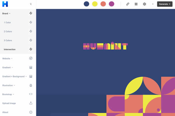 Huemint Tiny CSS Tools for Web Designers