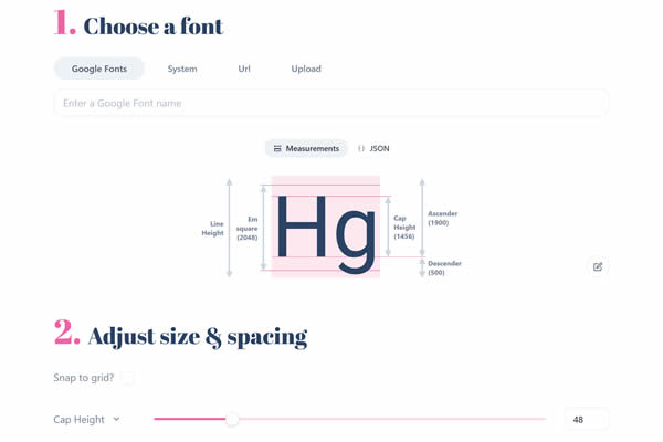 Capsize Tiny CSS Tools for Web Designers