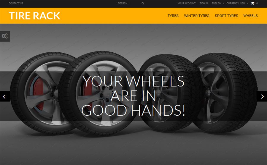 Tire Rack PrestaShop Theme