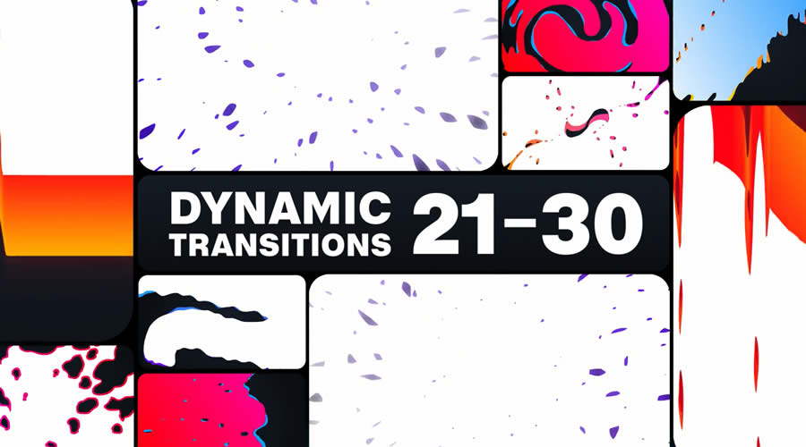 Dynamic Transition Pack for Premiere Pro