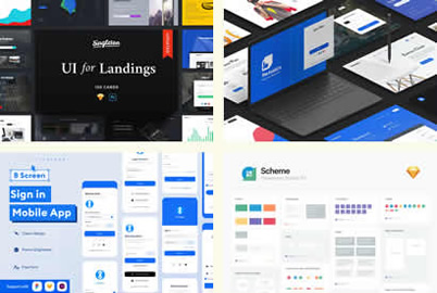 70000+ UI Kits & Templates