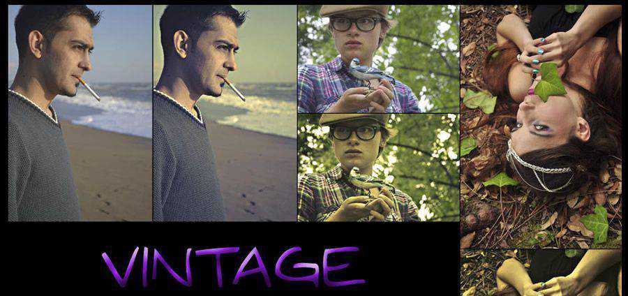 Vintage Effect free photoshop action atn