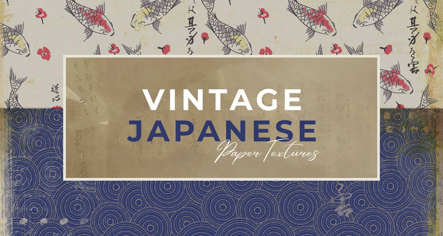 Vintage Japanese Paper Textures Free