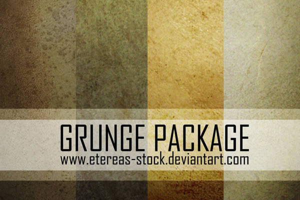 4 Grunge Texture Package Free