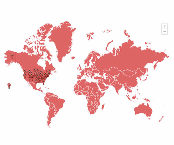 World Vector Map Template Free to Download