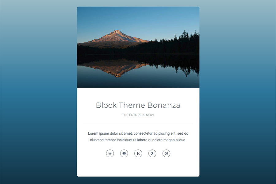 X3P0 – Reflections WordPress Theme Preview