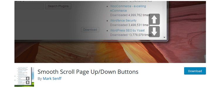 Smooth Scroll Page Up/Down Buttons