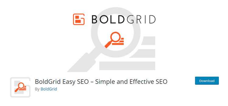 BoldGrid Easy SEO – Simple and Effective SEO