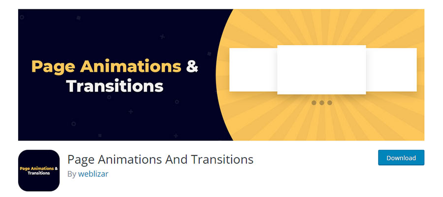 Page Animations and Transitions