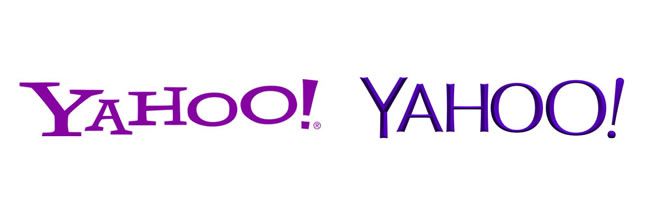 Yahoo introduced a new version of their logo