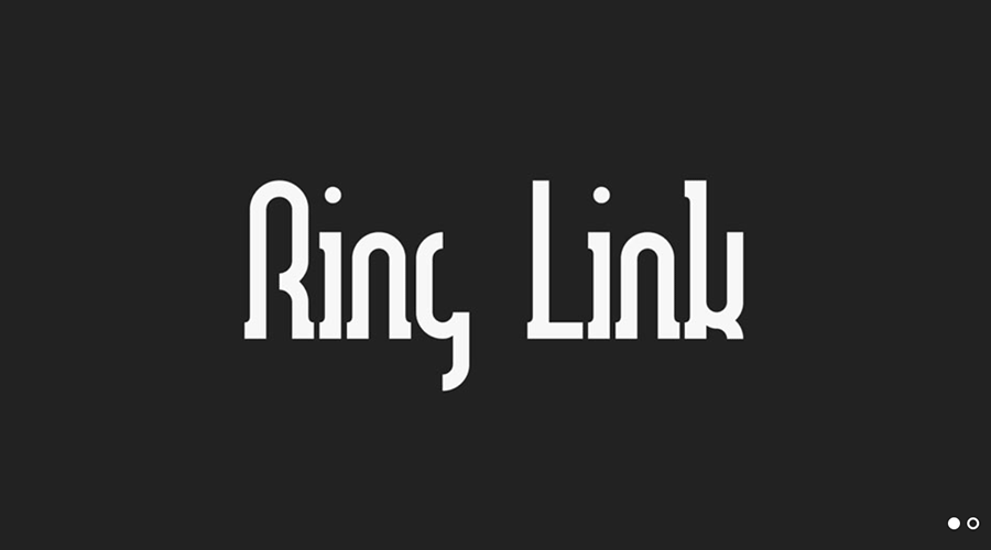 Ring Link Free Typeface