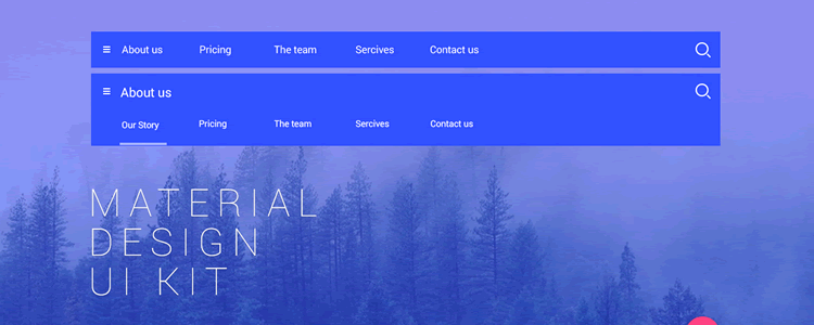 Material Design UI Kit