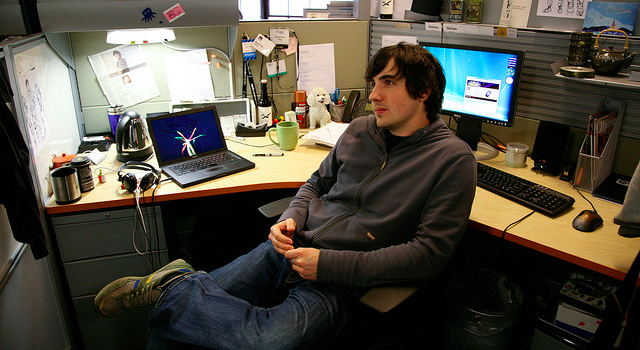 tech startup Digg.com office space with Kevin Rose