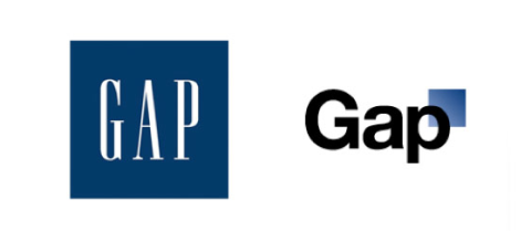 retailer Gap introduced a new logo