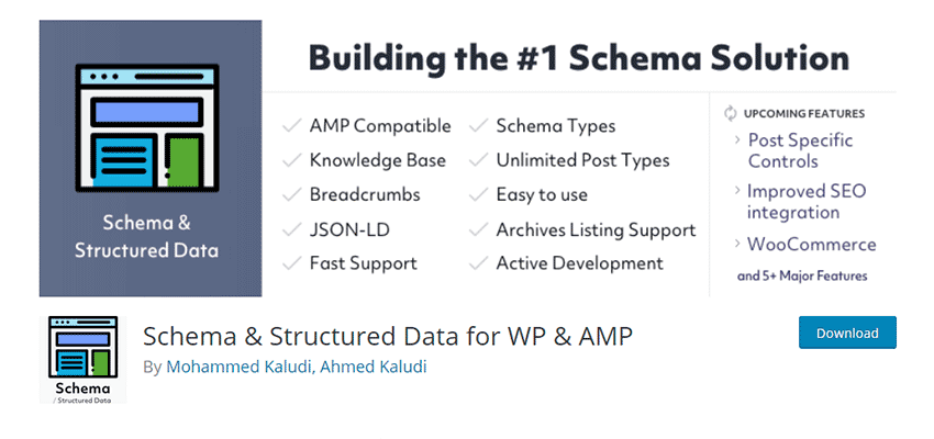 Structured Data WordPress Plugin Schema & Structured Data for WP & AMP