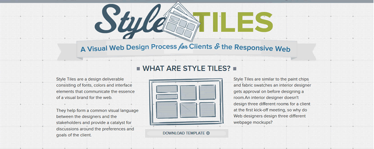 Style Tiles psd