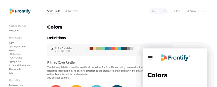 Frontify Style Guide
