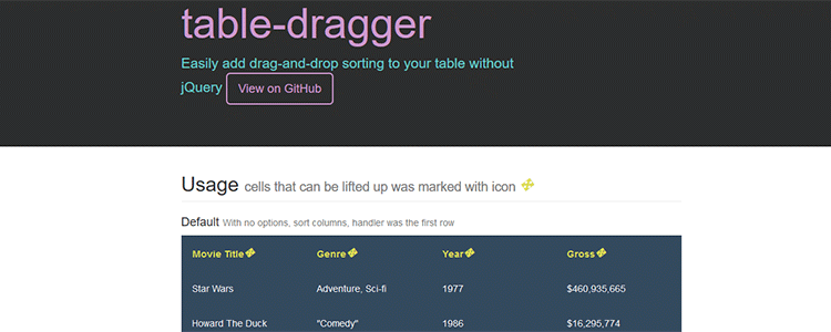 table-dragger